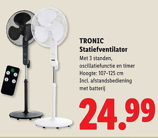 TRONIC Statieventilator