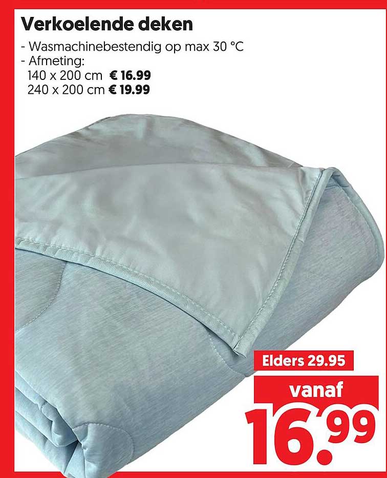 Verkoelende deken
