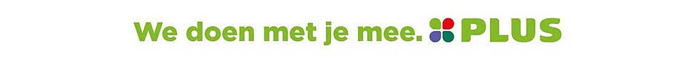We doen met je mee. PLUS