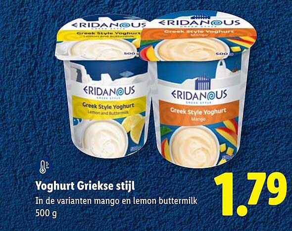 Yoghurt Griekse stijl
