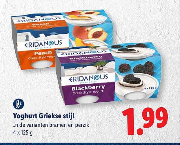 Yoghurt Griekse stijl