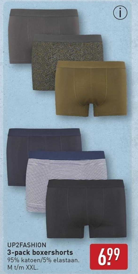 3-pack boxershorts