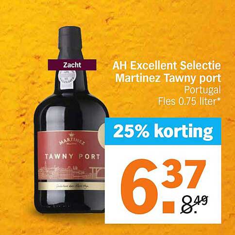 AH Excellent Selectie Martinez Tawny port