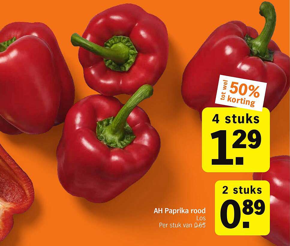 AH Paprika rood