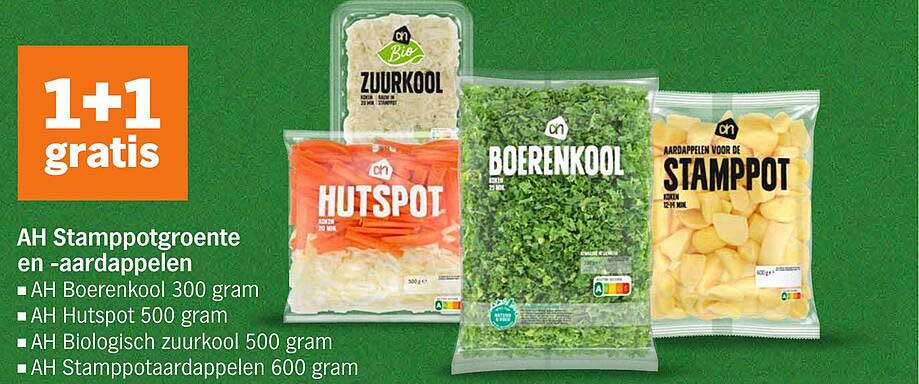 AH Stamppotgroente en -aardappelen