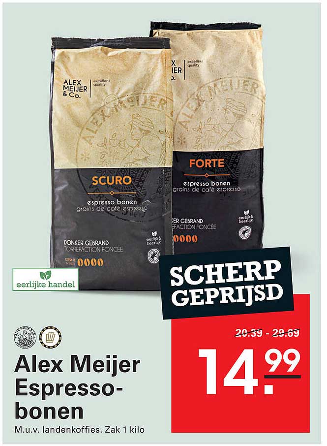 Alex Meijer Espresso-bonen