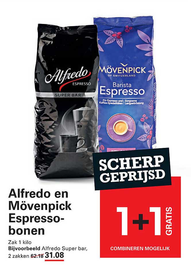 Alfredo en Mövenpick Espresso-bonen