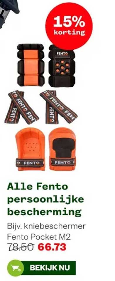 Alle Fento persoonlijke bescherming