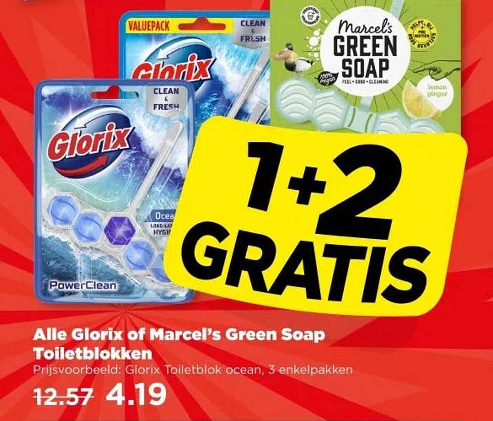 Alle Glorix of Marcel’s Green Soap Toiletblokken
