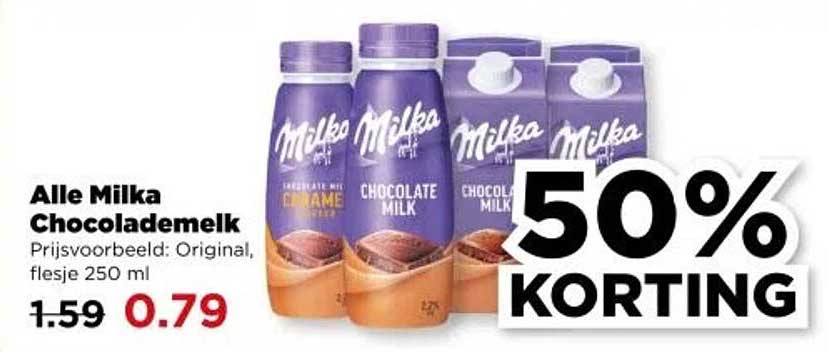 Alle Milka Chocolademelk