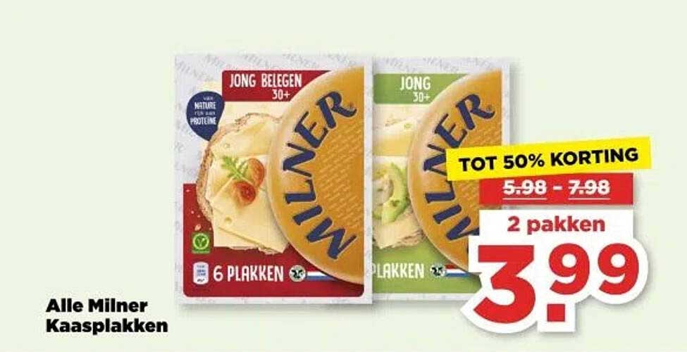 Alle Milner Kaasplakken