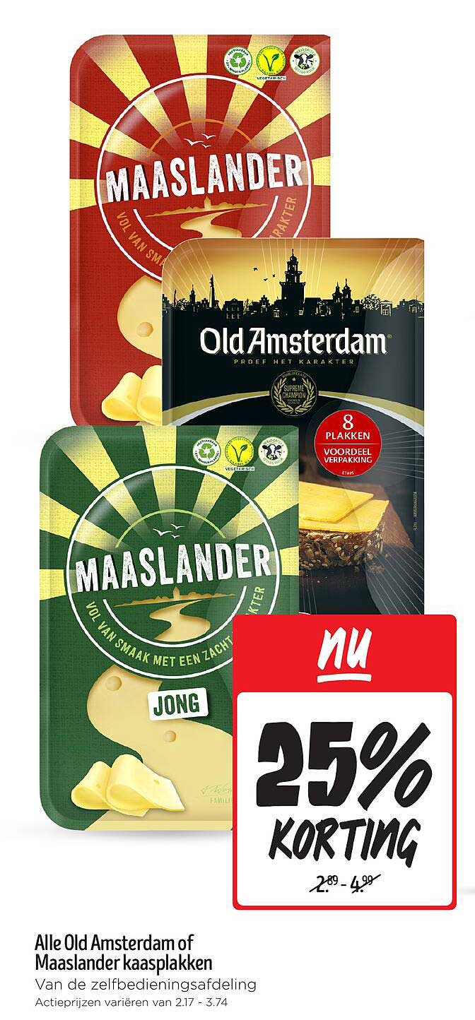 Alle Old Amsterdam of Maaslander kaasplakken