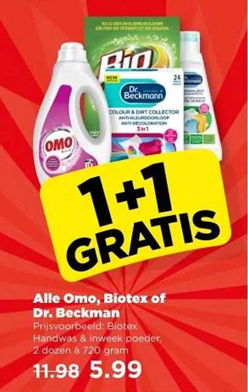 Alle Omo, Biotex of Dr. Beckman