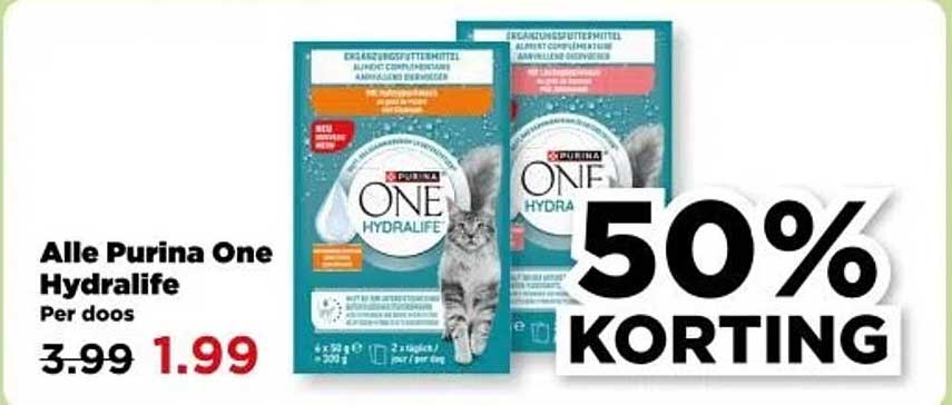 Alle Purina One Hydralife