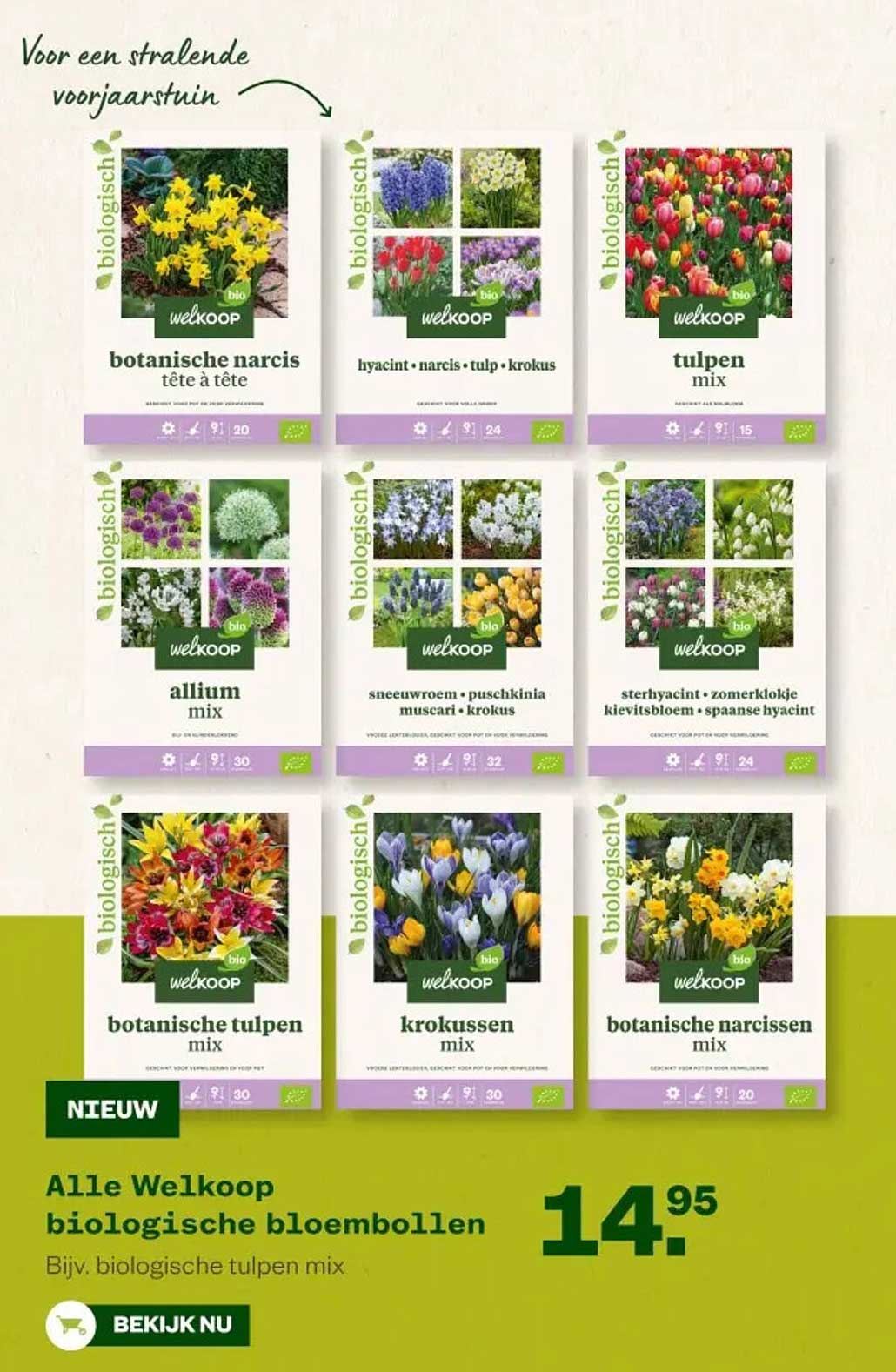 Alle Welkoop biologische bloembollen