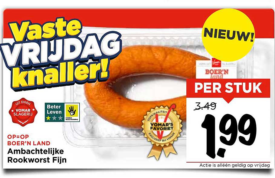 Ambachtelijke Rookworst Fijn