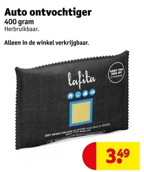 Auto ontvochtiger