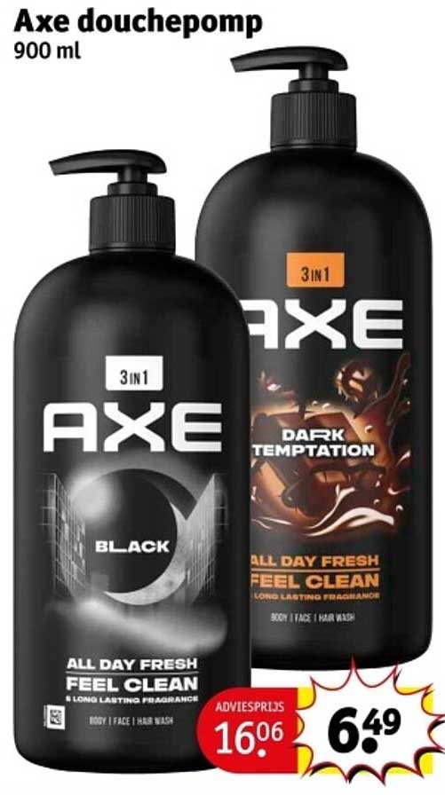 Axe douchepomp 900 ml