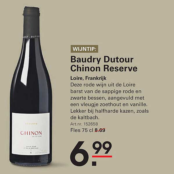 Baudry Dutour Chinon Reserve
