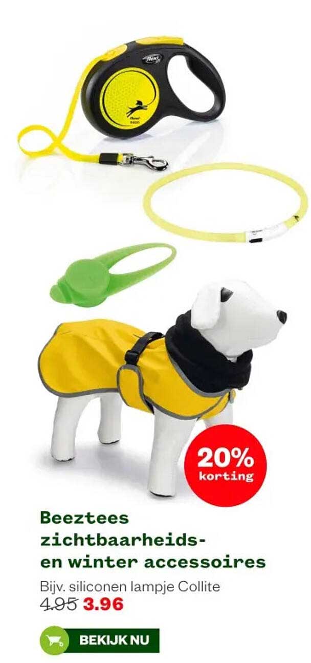 Beeztees zichtbaarheid- en winter accessoires