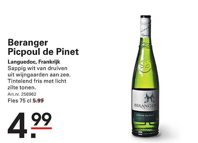 Beranger Picpoul de Pinet