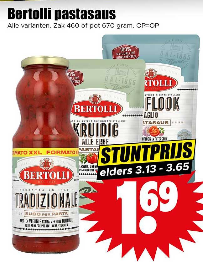 Bertolli pastasaus