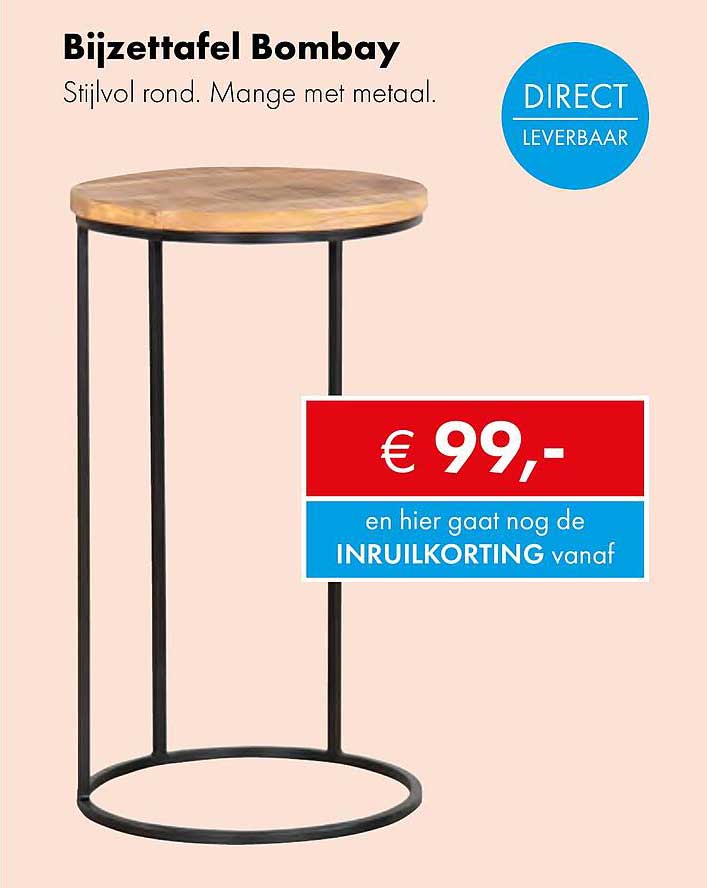 Bijzettafel Bombay