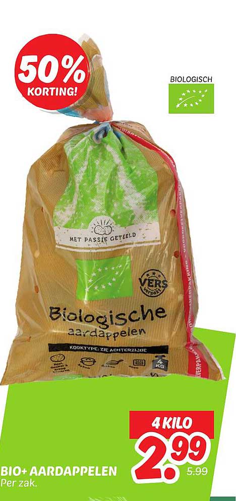 BIO+ Aardappelen 4 KILO