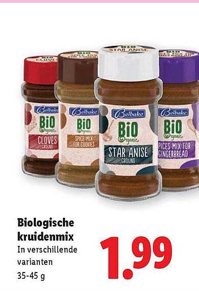 Biologische kruidenmix