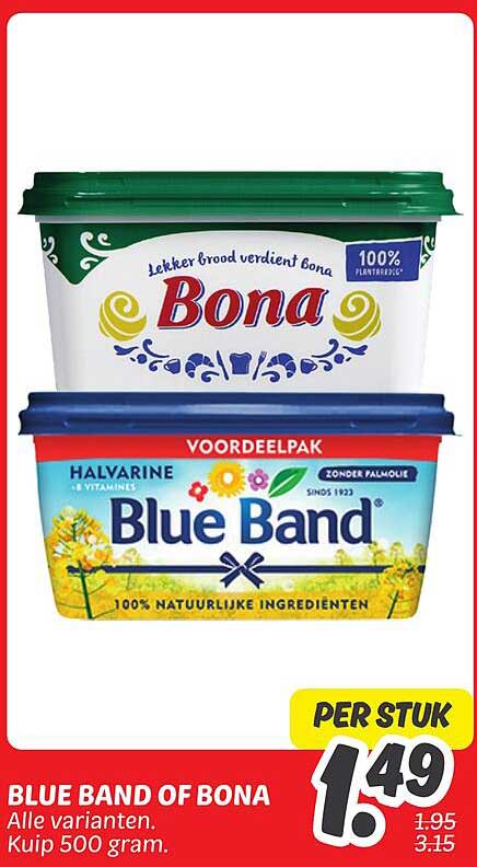 BLUE BAND OF BONA