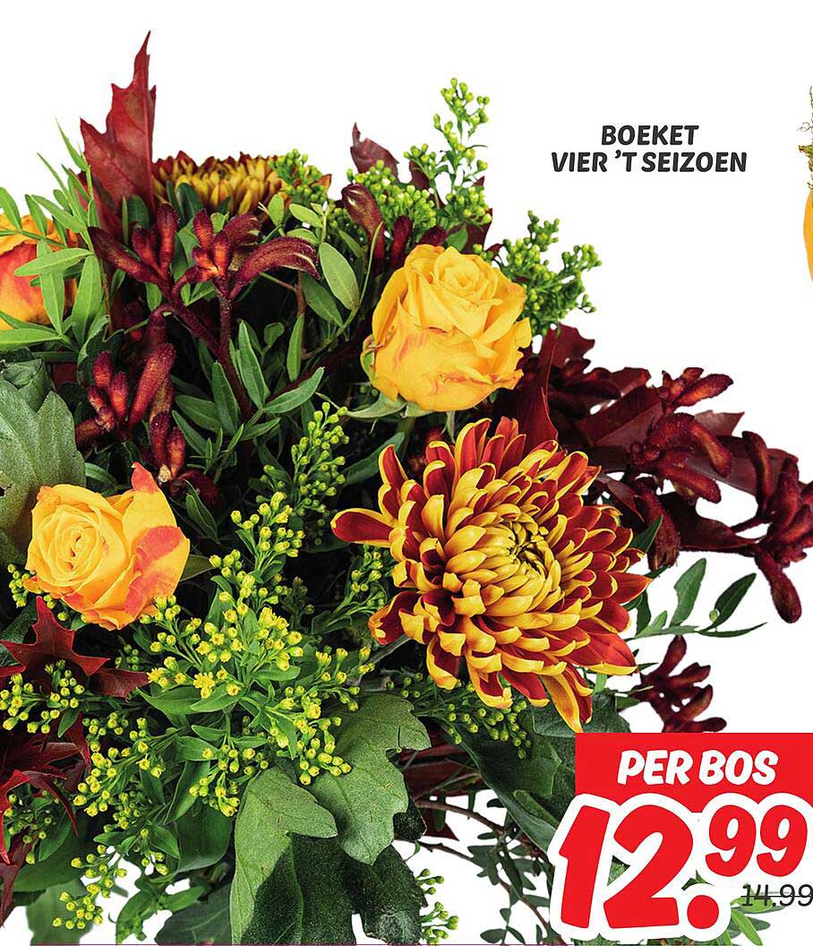 Boeket Vier 't Seizoen