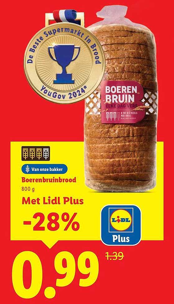 Boerenbruinbrood 800 g