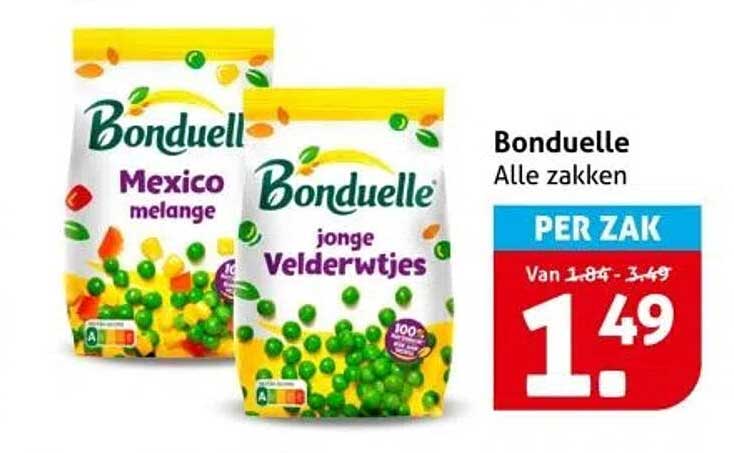 Bonduelle Alle zakken