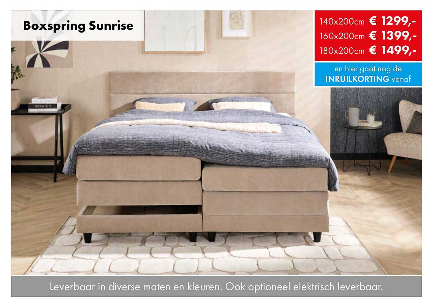 Boxspring Sunrise