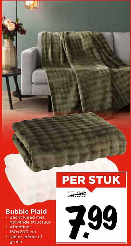 Bubble Plaid
