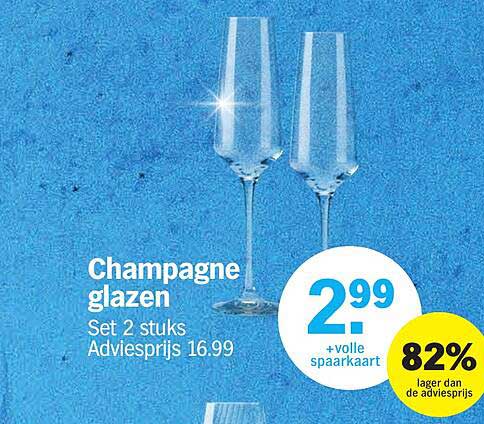 Champagne glazen