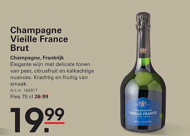 Champagne Vieille France Brut