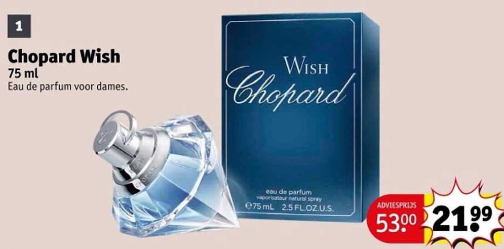 Chopard Wish 75 ml Eau de parfum voor dames.