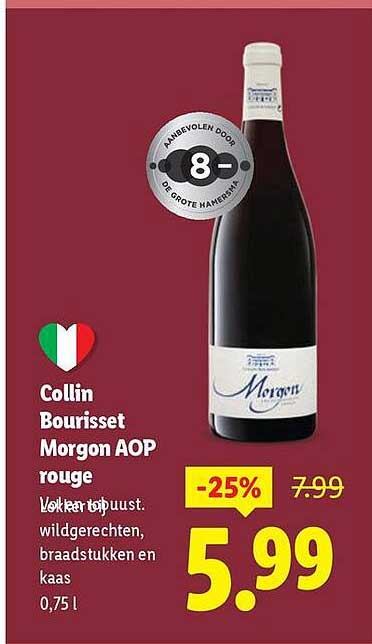 Collin Bourriset Morgon AOP rouge