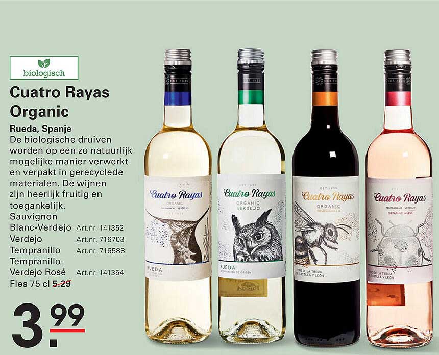 Cuatro Rayas Organic