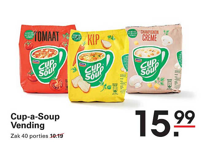Cup-a-Soup Vending