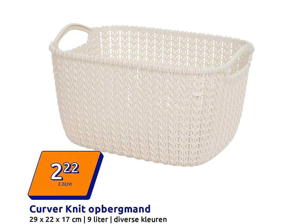 Curver Knit opbergmand