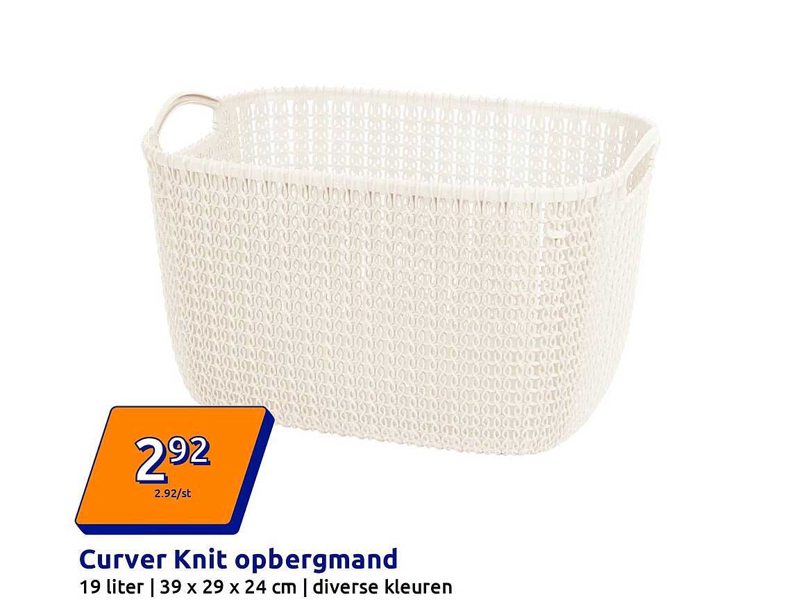 Curver Knit opbergmand