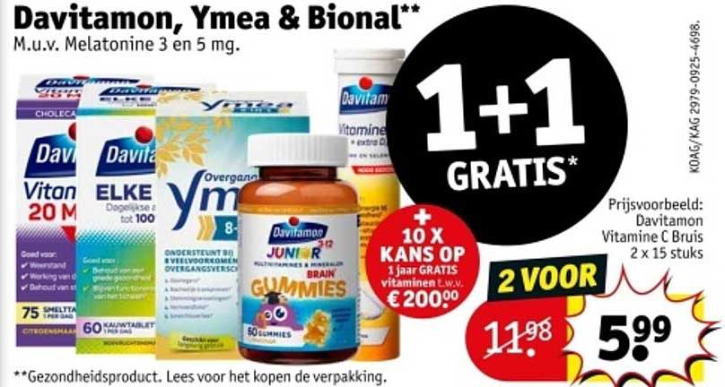Davitamon, Ymea & Bional**