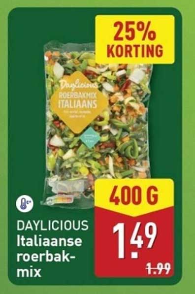DAYLICIOUS Italiaanse roerbakmix