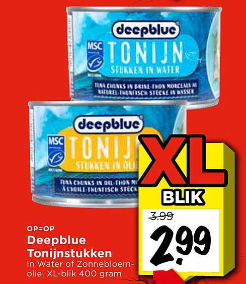 Deepblue Tonijnstukken