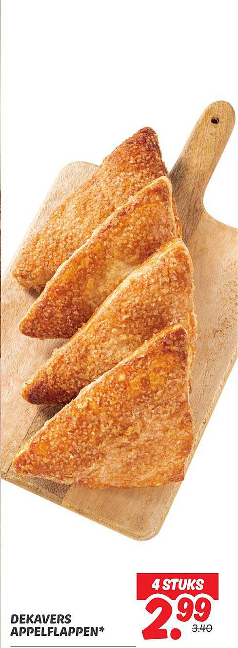 DEKAVERS APPELFLAPPEN*