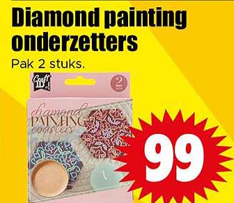 Diamond painting onderzetters
