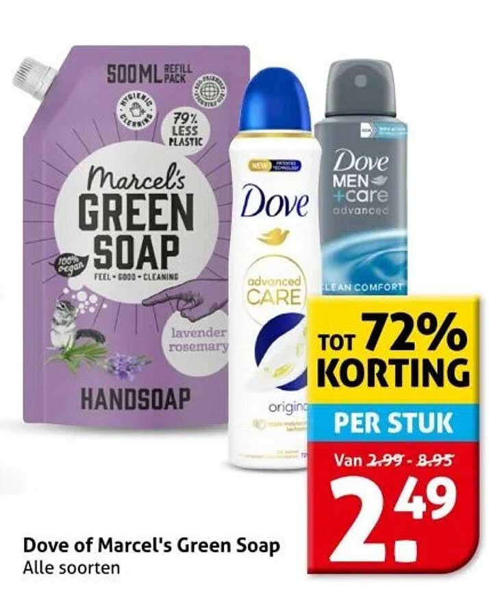 Dove of Marcel's Green Soap