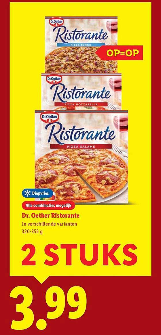 Dr. Oetker Ristorante - 2 stuks